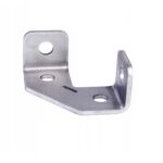 Kątownik spawalniczy stalowy 100x100 mm z otworami montażowymi do konstrukcji stalowych