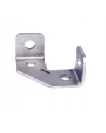 Kątownik spawalniczy stalowy 100x100 mm z otworami montażowymi do konstrukcji stalowych