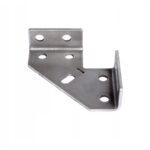 Para stalowych kątowników spawalniczych 160x160 mm z otworami montażowymi do konstrukcji