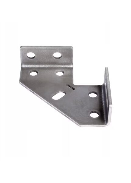 Para stalowych kątowników spawalniczych 160x160 mm z otworami montażowymi do konstrukcji