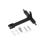 Uniwersalny zaczep do przyczepy z pionowym uchwytem i kulą holowniczą do mini traktora