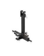 Uniwersalny zaczep do przyczepy z pionowym uchwytem i kulą holowniczą do mini traktora