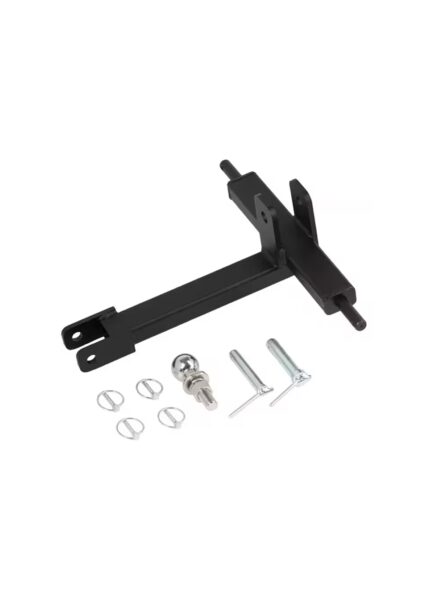 Uniwersalny zaczep do przyczepy z pionowym uchwytem i kulą holowniczą do mini traktora